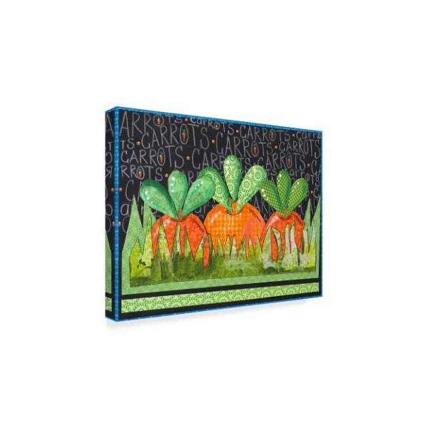 Maureen Lisa Costello 'Garden Of Whimsical Flowers 1' Canvas Art,24x32